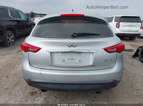 JN8CS1MU8HM142888 2017 INFINITI QX70 Серебряный 