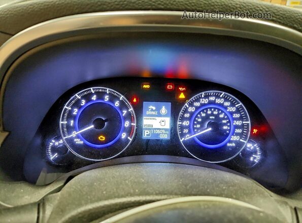 JN8CS1MW7HM412498 2017 INFINITI QX70 Белый Вид щитка приборов