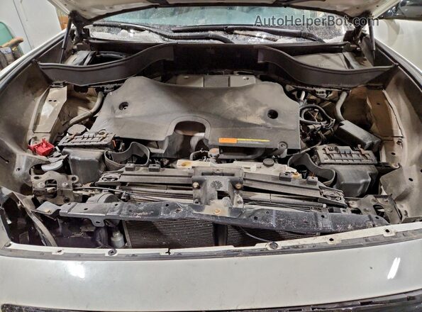 JN8CS1MW7HM412498 2017 INFINITI QX70 Белый Вид подкапотного пространства