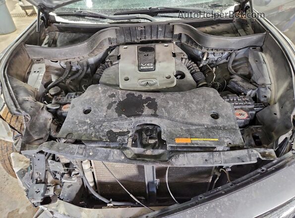 JN8CS1MW7HM414851 2017 INFINITI QX70 Gray Вид підкапотного простору