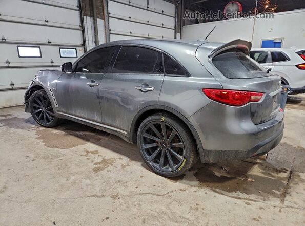 JN8CS1MW7HM414851 2017 INFINITI QX70 Gray Задня ліва чверть