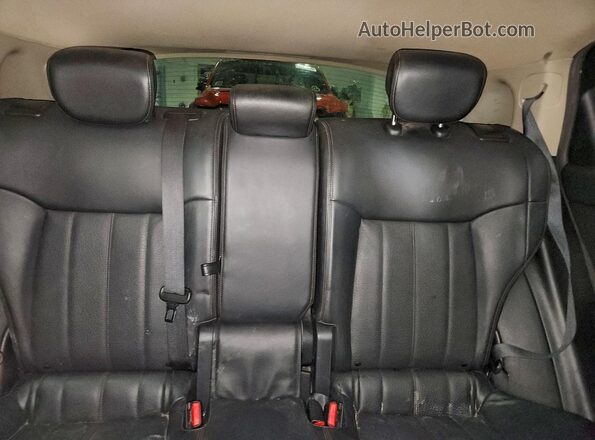 JN8CS1MW7HM414851 2017 INFINITI QX70 Gray Вид задніх сидінь