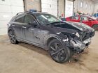 2016 Infiniti Qx70 Черный vin: JN8CS1MW8GM751687