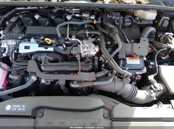 JTDACACU1S3049760 2025 TOYOTA PRIUS PLUG-IN HYBRID Light Blue Вид сзади