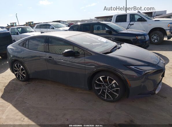 JTDACACU1S3049760 2025 TOYOTA PRIUS PLUG-IN HYBRID Light Blue Вид задней части салона