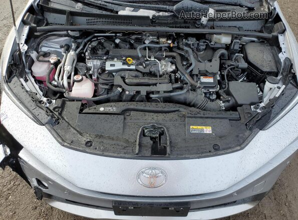 JTDACACU3P3008330 2023 TOYOTA PRIUS Silver Widok wnętrza z tyłu