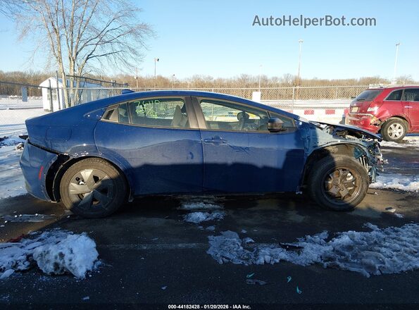 JTDACACU3S3047752 2025 TOYOTA PRIUS PLUG-IN HYBRID Blue Widok wnętrza z tyłu