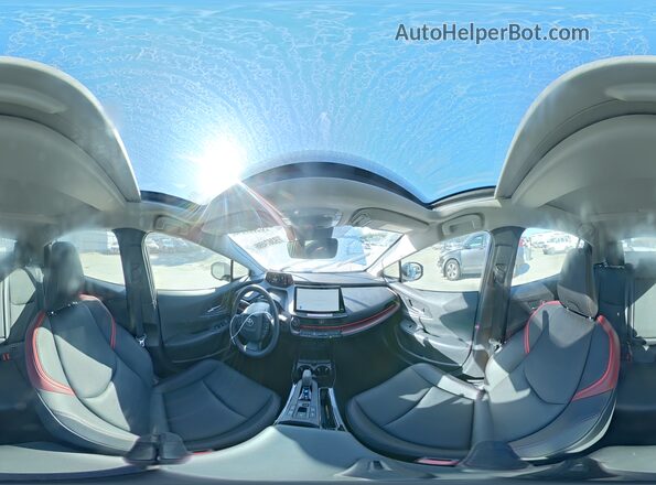JTDACACU4R3031103 2024 TOYOTA PRIUS Серебряный Вид наклейки с VIN-кодом