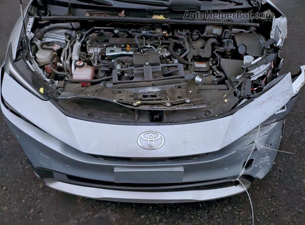 JTDACACU6R3019793 2024 TOYOTA PRIUS Серебряный Вид задней части салона