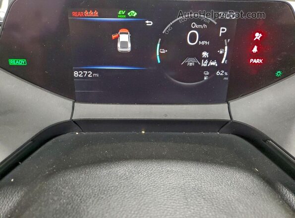 JTDACACU6S3046742 2025 TOYOTA PRIUS Black Widok zestawu wskaźników