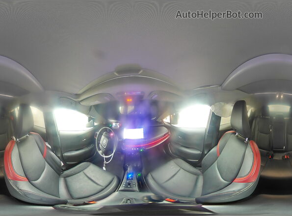 JTDACACUXP3004968 2023 TOYOTA PRIUS Red Widok naklejki z numerem VIN