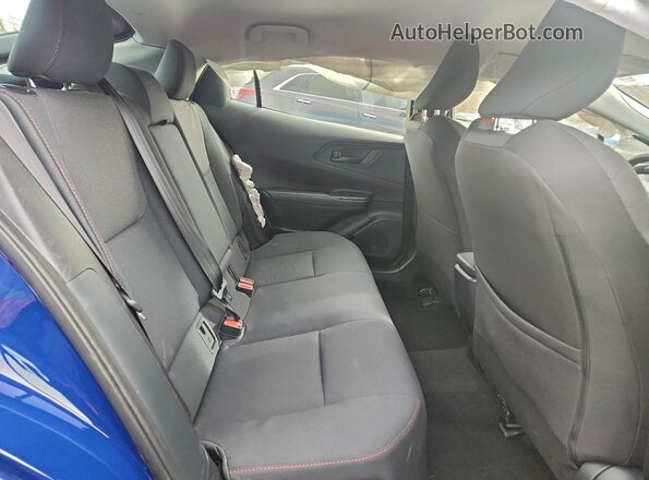 JTDACACUXS3049031 2025 TOYOTA PRIUS Blue Widok tylnych siedzeń
