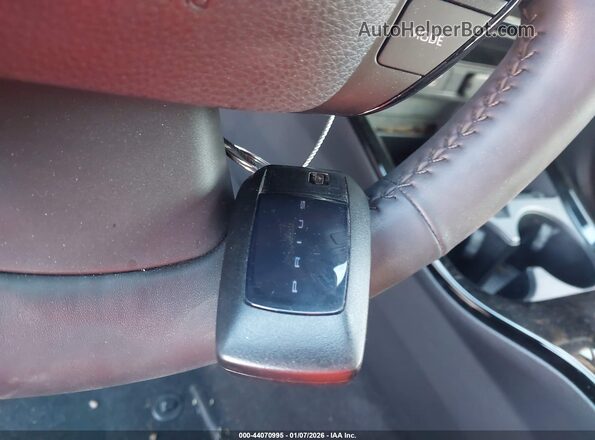 JTDADABUXP3002233 2023 TOYOTA LIMITED Burgundy Dashboard view