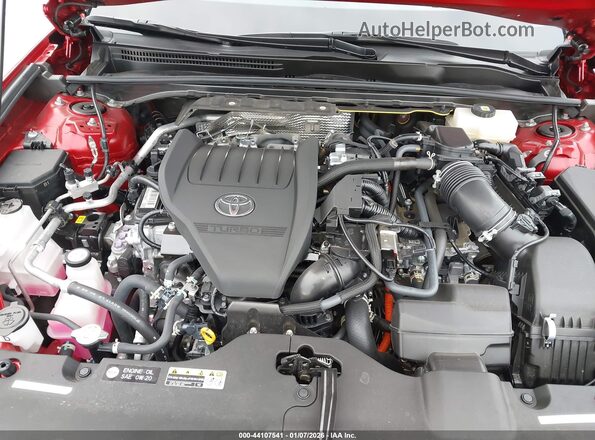 JTDAFAAF3S3012172 2025 TOYOTA CROWN Burgundy Вид ззаду