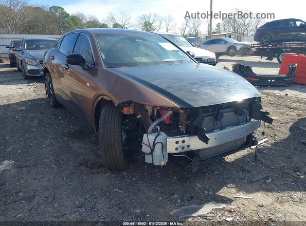 JTDAFAAF5P3003528 2023 TOYOTA CROWN Коричневый Передняя правая четверть