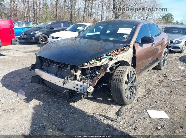 JTDAFAAF5P3003528 2023 TOYOTA CROWN Коричневый Передняя левая четверть