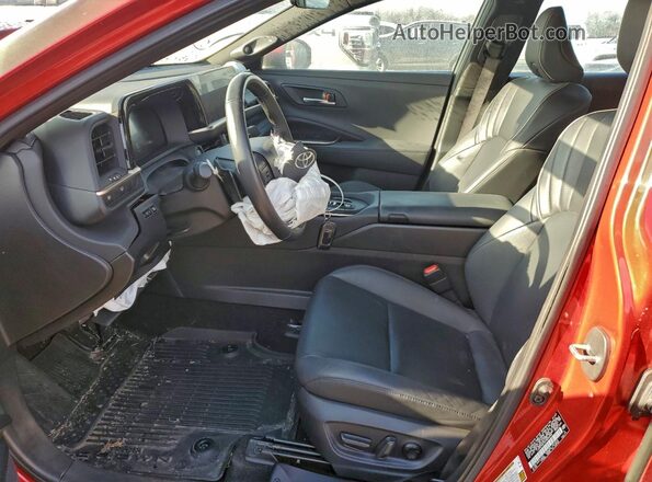 JTDAFAAF6P3003294 2023 TOYOTA CROWN Red Widok wnętrza z przodu