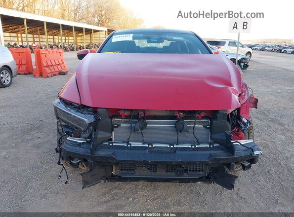JTDAFAAF8S3012393 2025 TOYOTA CROWN Красный Вид щитка приборов