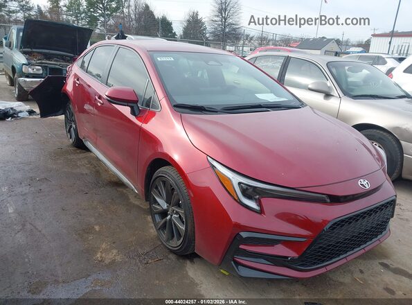 JTDBCMFE2T3118080 2026 TOYOTA LL Красный Передняя правая четверть
