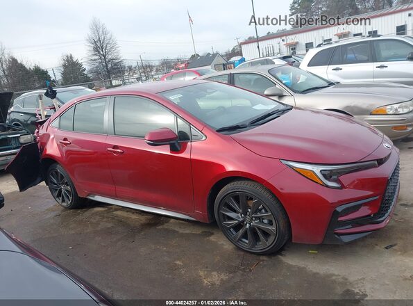 JTDBCMFE2T3118080 2026 TOYOTA LL Красный Вид задней части салона