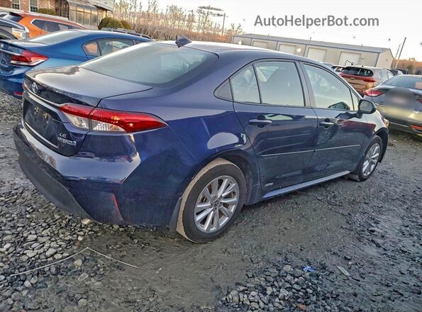 JTDBDMHE1RJ010810 2024 TOYOTA LL Синий Задняя правая четверть