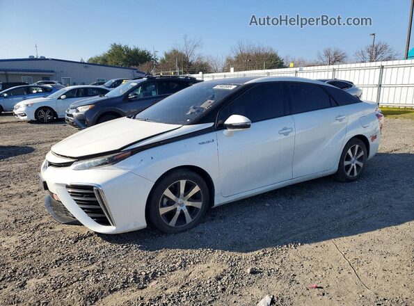 JTDBVRBD0GA000759 2016 TOYOTA MIRAI Белый Передняя левая четверть