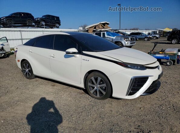 JTDBVRBD0GA000759 2016 TOYOTA MIRAI Белый Передняя правая четверть