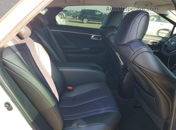 JTDBVRBD0GA000759 2016 TOYOTA MIRAI Белый Вид задних сидений