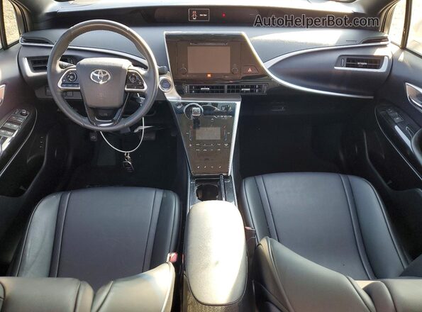 JTDBVRBD0GA000759 2016 TOYOTA MIRAI Белый Вид панели приборов