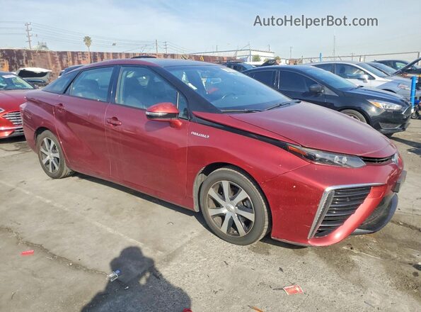 JTDBVRBD1HA003705 2017 TOYOTA MIRAI Red Przód prawy