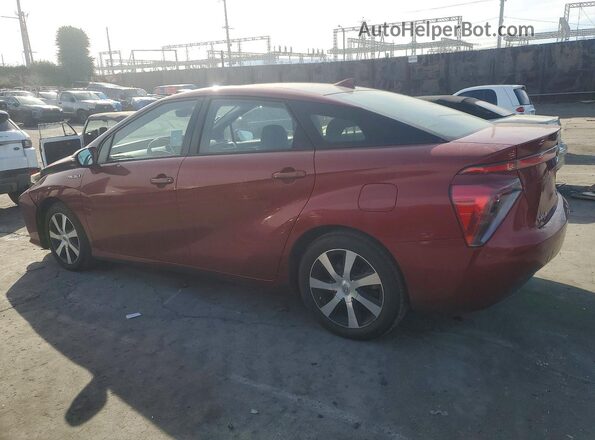 JTDBVRBD1HA003705 2017 TOYOTA MIRAI Red Tył lewy
