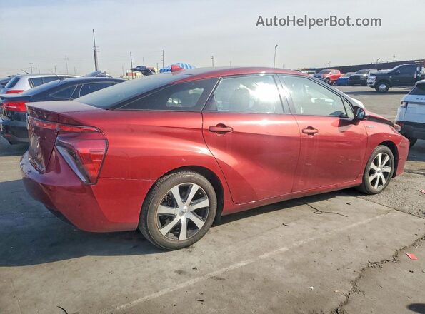 JTDBVRBD1HA003705 2017 TOYOTA MIRAI Red Tył prawy