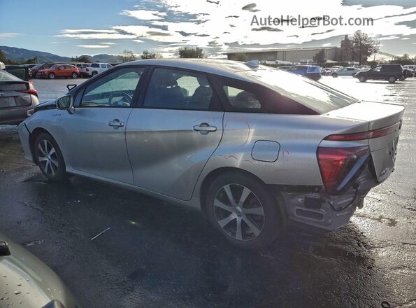 JTDBVRBD1JA005153 2018 TOYOTA MIRAI Silver Trasero izquierdo