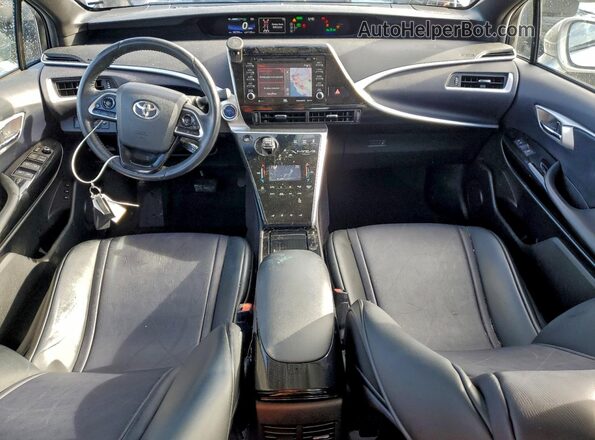 JTDBVRBD1JA005153 2018 TOYOTA MIRAI Silver Vista del salpicadero