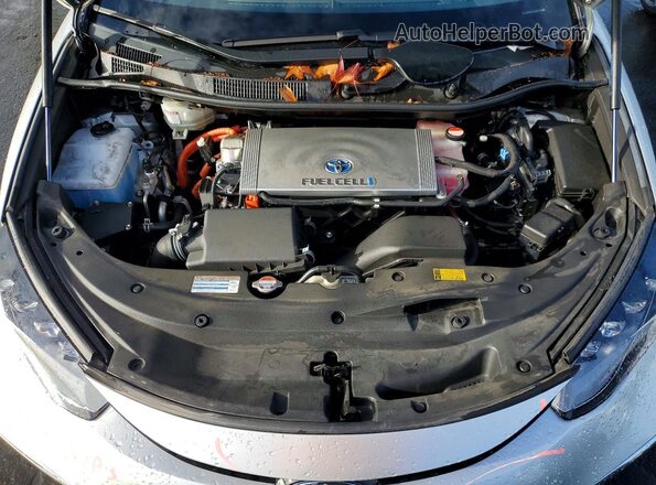 JTDBVRBD1JA005153 2018 TOYOTA MIRAI Silver Vista interior trasera