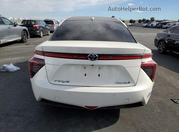 JTDBVRBD2KA006197 2019 TOYOTA MIRAI White Vista trasera