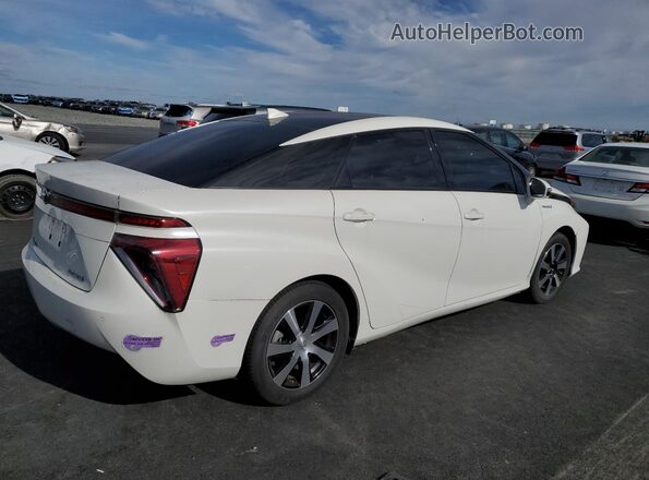 JTDBVRBD2KA006197 2019 TOYOTA MIRAI White Trasero derecho