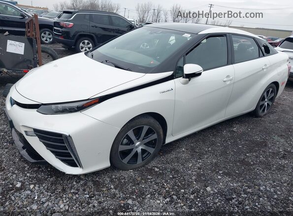 JTDBVRBD3HA003592 2017 TOYOTA MIRAI Белый Передняя левая четверть