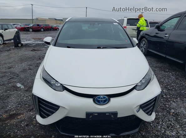 JTDBVRBD3HA003592 2017 TOYOTA MIRAI Белый Вид щитка приборов