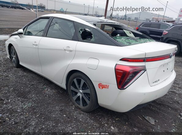 JTDBVRBD3HA003592 2017 TOYOTA MIRAI Белый Задняя левая четверть