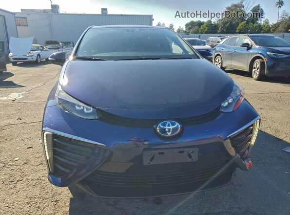 JTDBVRBD3JA005199 2018 TOYOTA MIRAI Blue Widok z przodu