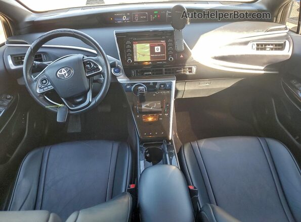 JTDBVRBD3JA005199 2018 TOYOTA MIRAI Blue Widok deski rozdzielczej