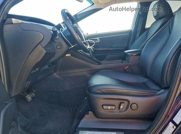JTDBVRBD3JA005199 2018 TOYOTA MIRAI Blue Widok wnętrza z przodu