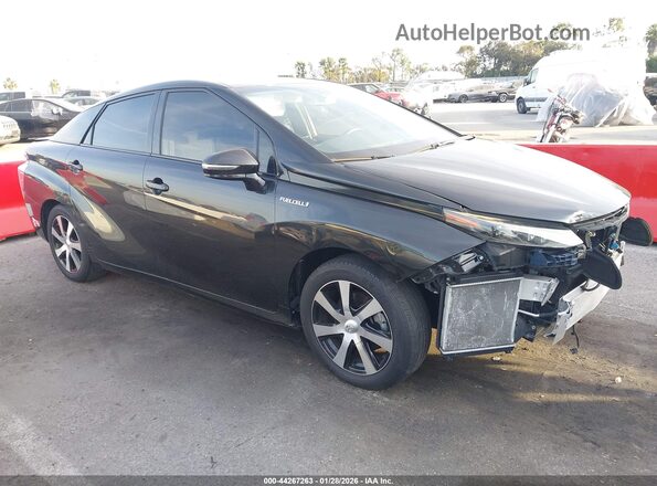 JTDBVRBD4HA002886 2017 TOYOTA MIRAI Black წინა მარჯვენა