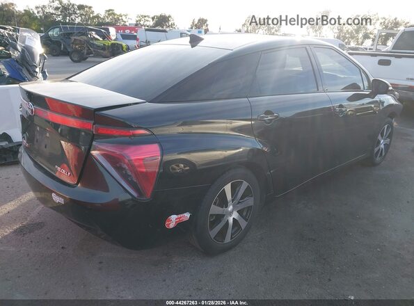 JTDBVRBD4HA002886 2017 TOYOTA MIRAI Black უკანა მარჯვენა