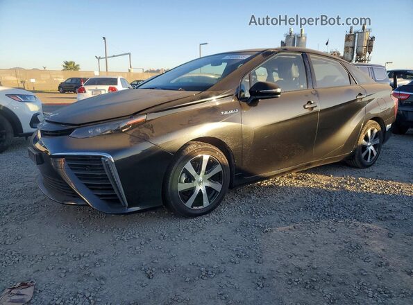 JTDBVRBD5GA000398 2016 TOYOTA MIRAI Black Առջևի ձախ երեք քառորդ տեսարան