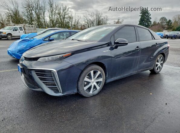 JTDBVRBD7HA003661 2017 TOYOTA MIRAI Черный Передняя левая четверть