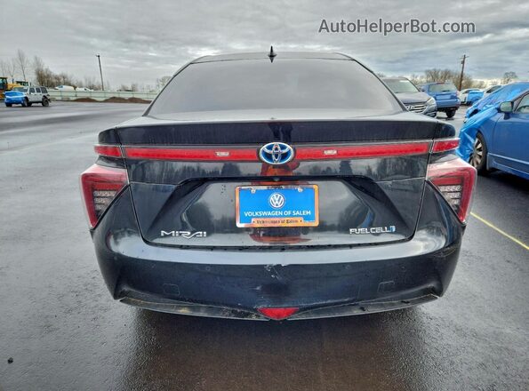 JTDBVRBD7HA003661 2017 TOYOTA MIRAI Черный Вид сзади