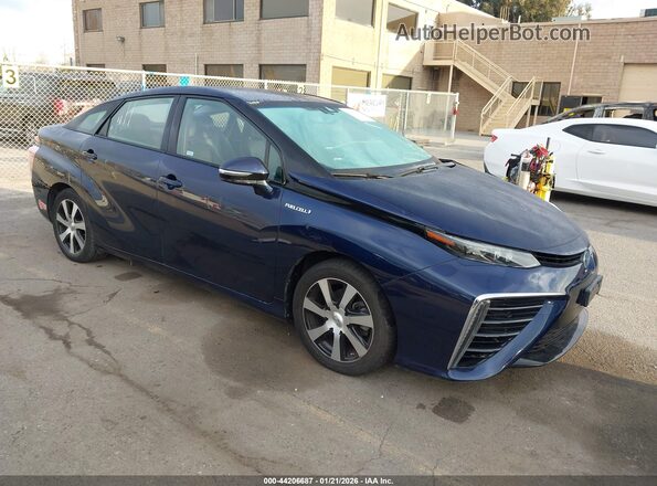 JTDBVRBD8JA004081 2018 TOYOTA MIRAI Синий Передняя правая четверть