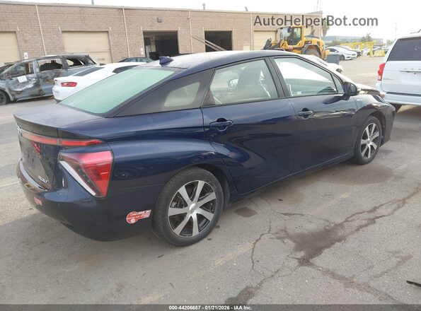JTDBVRBD8JA004081 2018 TOYOTA MIRAI Синий Задняя правая четверть